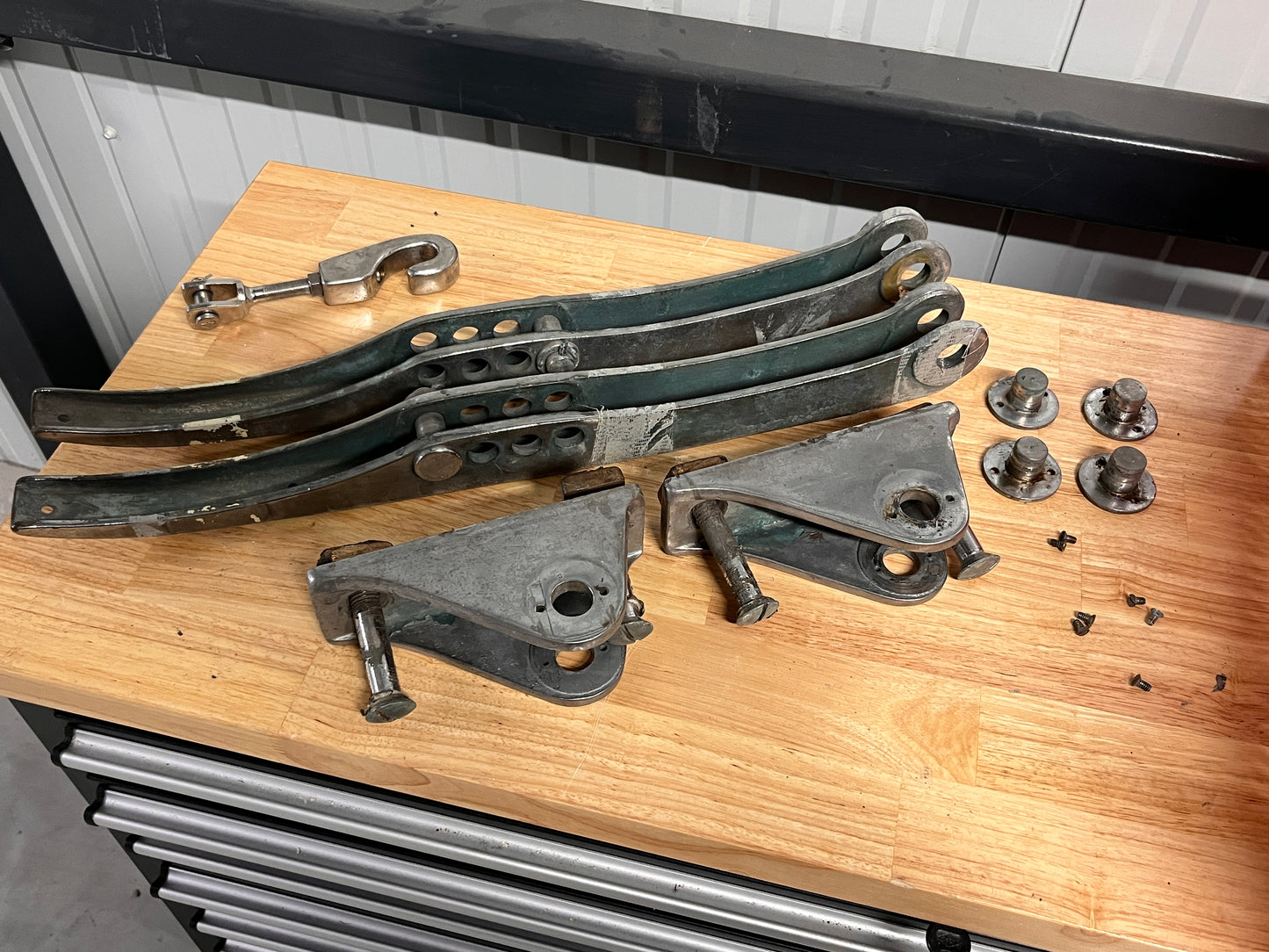 Bronzen bakstag spanners