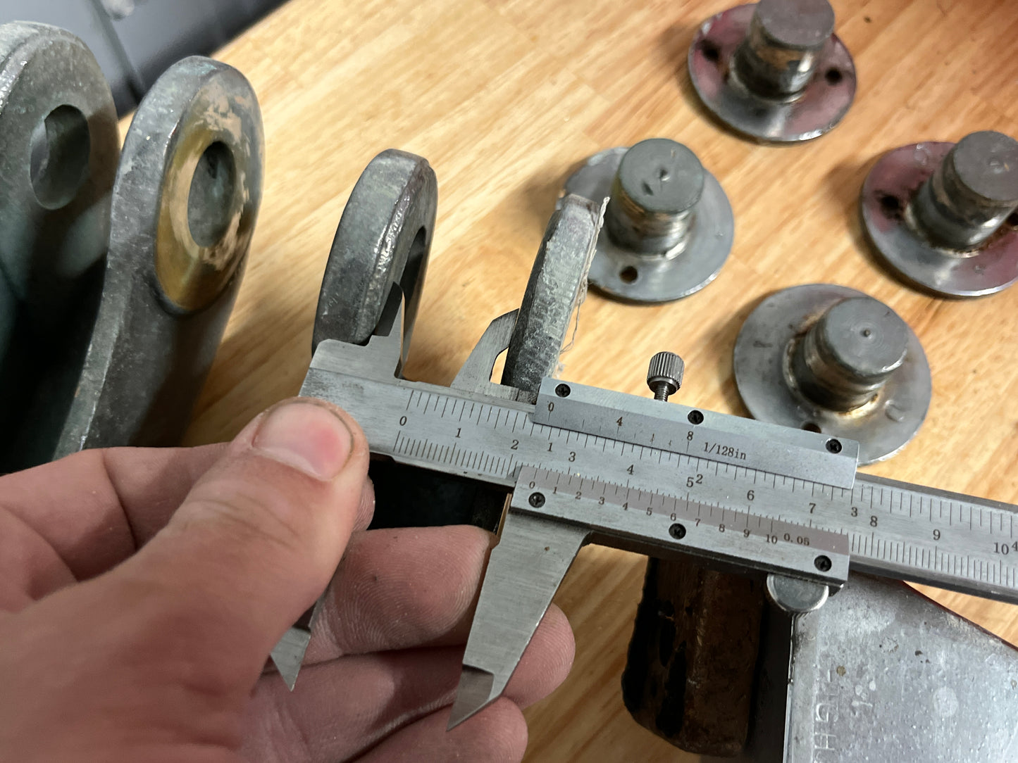 Bronzen bakstag spanners