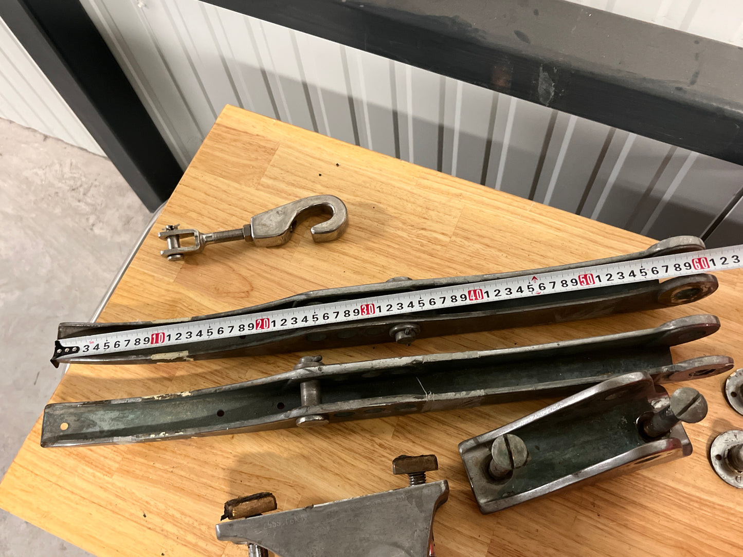 Bronzen bakstag spanners