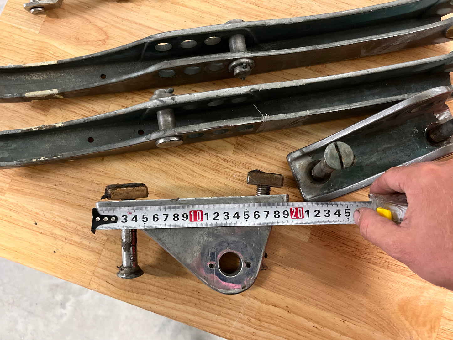 Bronzen bakstag spanners