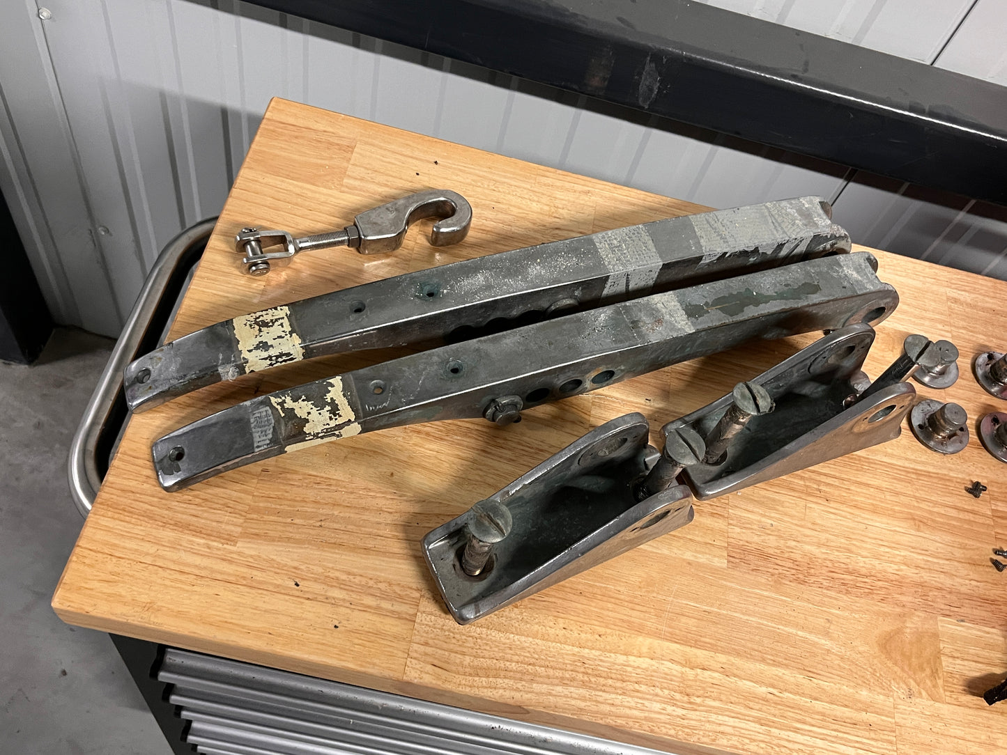 Bronzen bakstag spanners