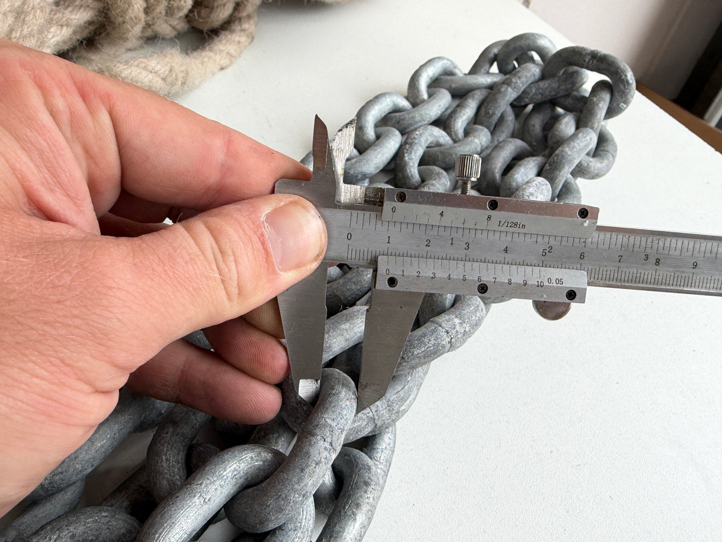 Anker Fortress FX23 6.8kg + circa 2 meter ketting 10 mm en 37 meter touw