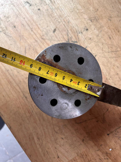 HYE tufnol lier met vaste hendel