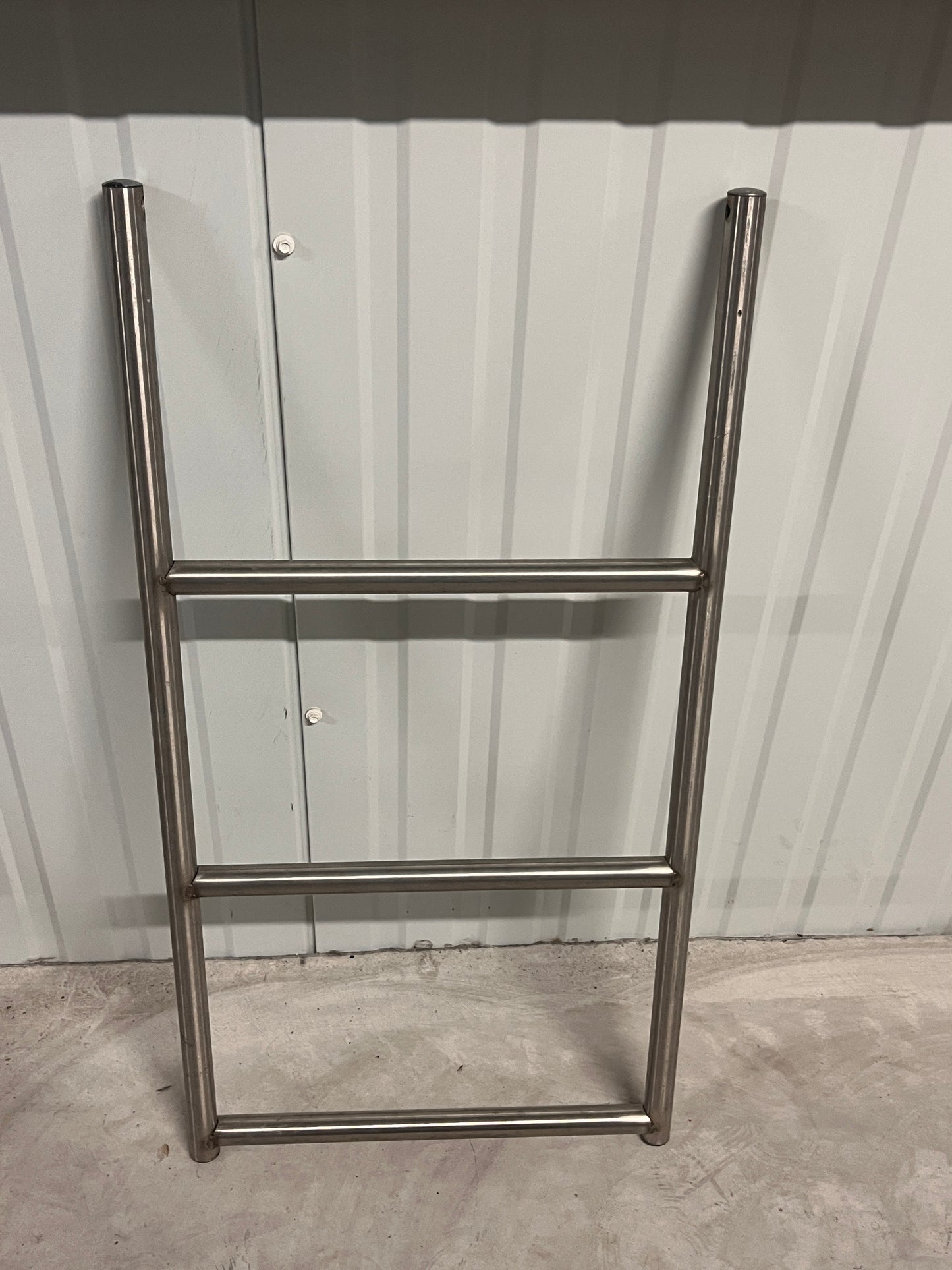 RVS zwemtrap met 3 treden