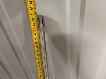 RVS zwemtrap met teak treden