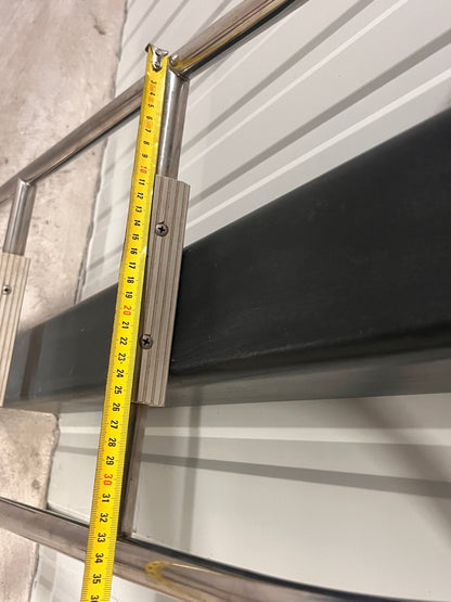 RVS zwemtrap met 3 treden