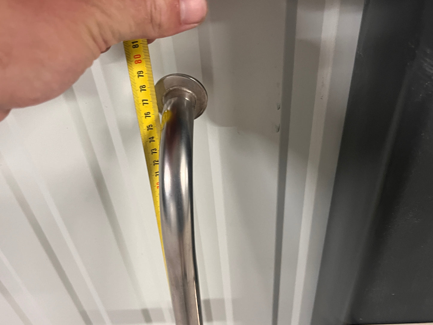 RVS zwemtrap met 3 treden