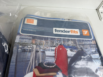 Fenderhoes blauw 76x30cm F5 NIEUW