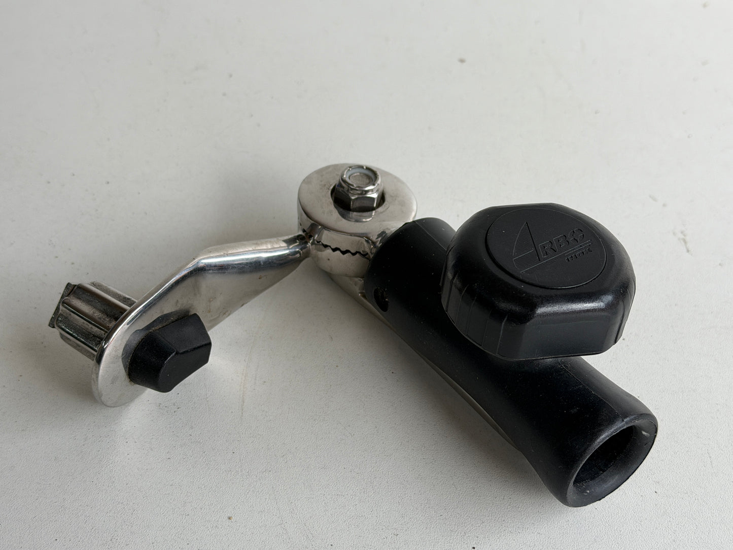 RVS Parasolhouder voor in de lier