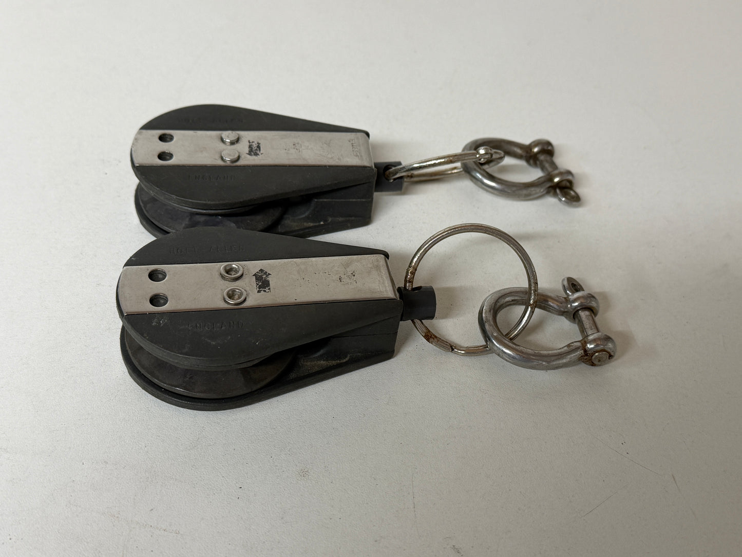 1 schijfs gelagerd blok 52 mm tot 10 mm lijn