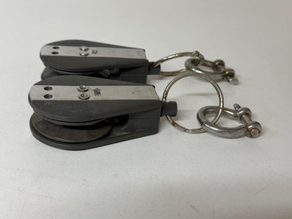 1 schijfs gelagerd blok 52 mm tot 10 mm lijn
