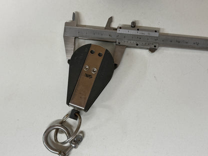 1 schijfs gelagerd blok 52 mm tot 10 mm lijn