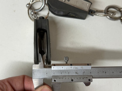 1 schijfs gelagerd blok 52 mm tot 10 mm lijn