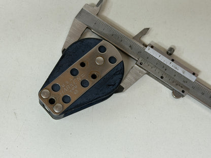 Harken keerblok / schildpadblok gelagerd 57 mm tot 12 mm