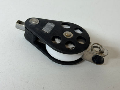 Barton 1 schijfs blok 62 mm tot 12 mm met wartel en hondsvot