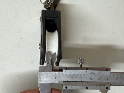 HYE 1 schijfs blok 43 mm tot 11 mm lijn met wartel