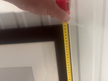 Schilderij/foto van klassieke zeilboot in houten lijst 70 x 70 cm