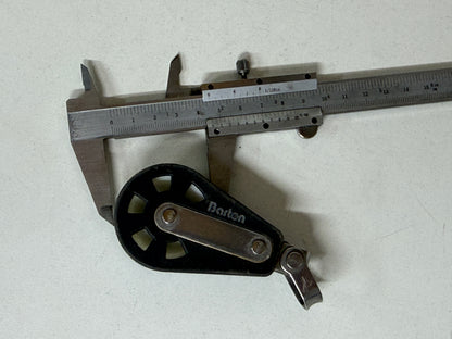 Barton 1 schijfs blok 46 mm tot 10 mm met wartel