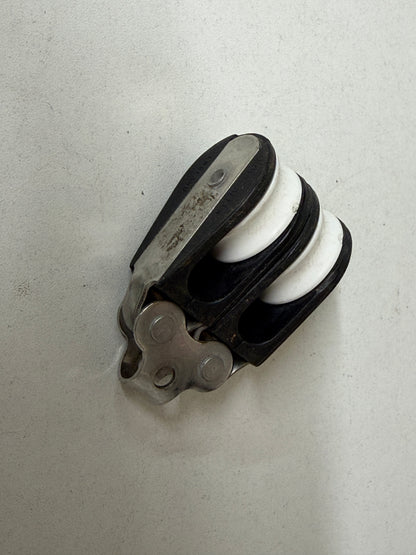 2 schijfs blok  27 mm tot 7 mm lijn