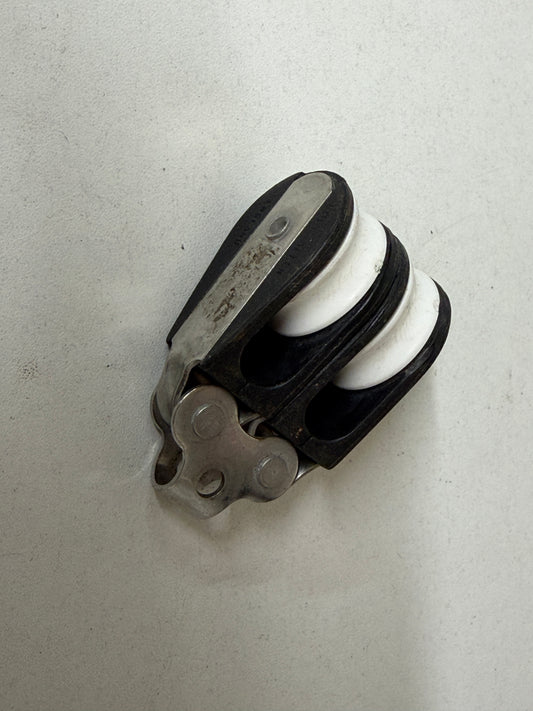2 schijfs blok  27 mm tot 7 mm lijn