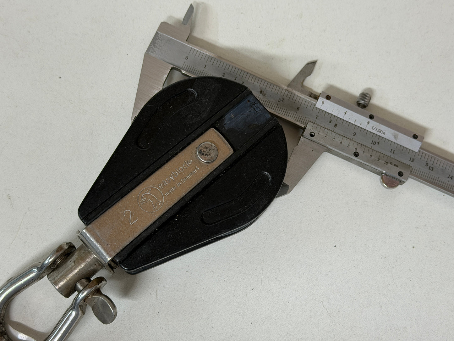 Easyblock 2, 1 schijfs blok 70 mm tot 14 mm lijn