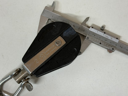Easyblock 2, 1 schijfs blok 70 mm tot 14 mm lijn