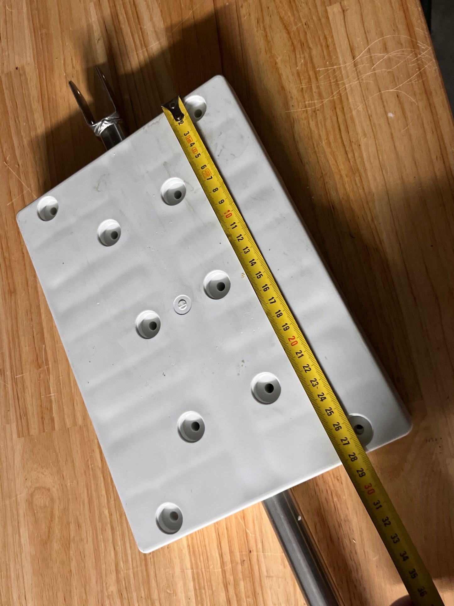 Buitenboordmotor steun