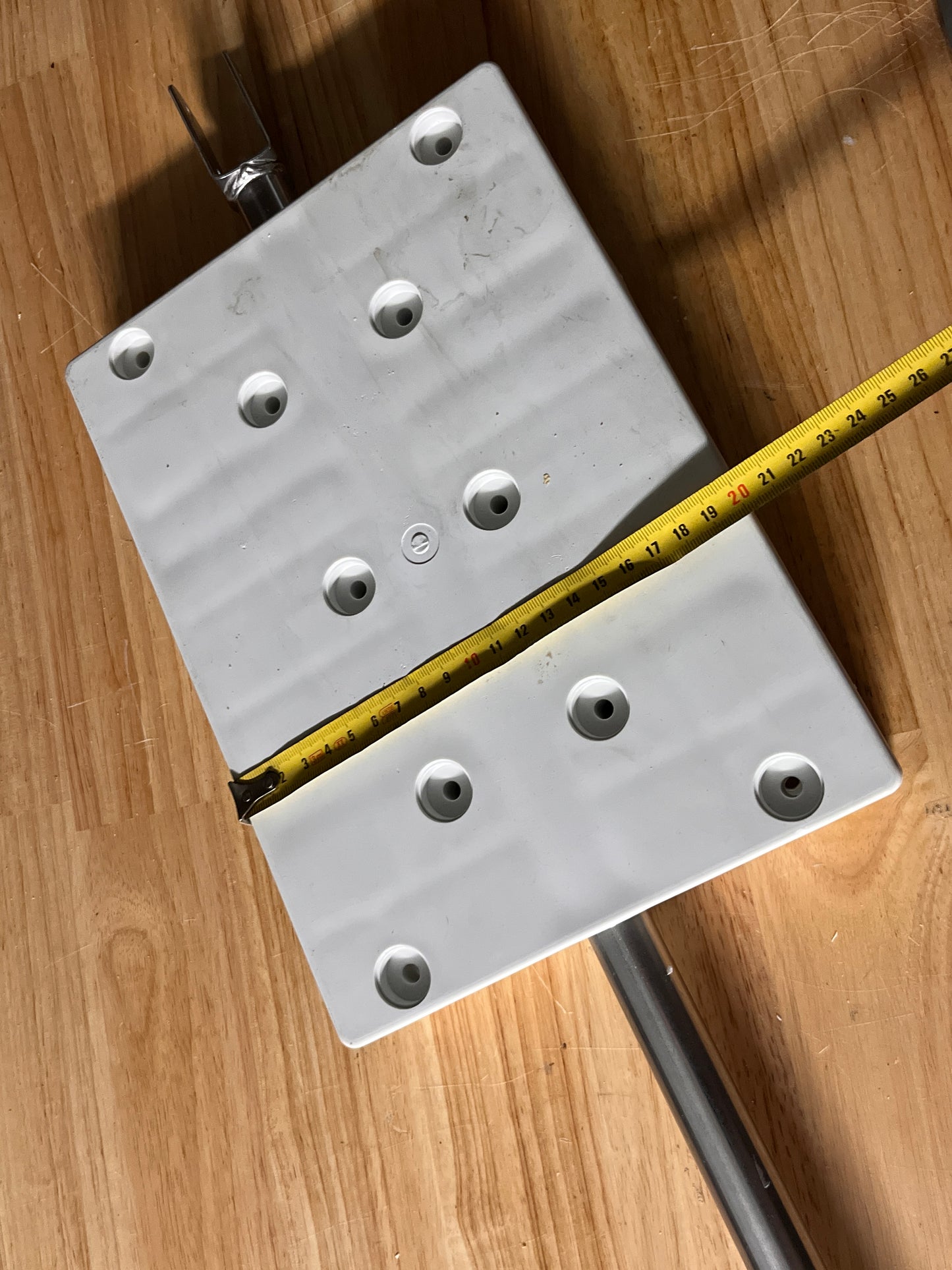 Buitenboordmotor steun