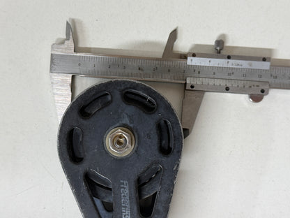Frederiksen 1 schijfs blok gelagerd 75 mm tot 15 mm lijn