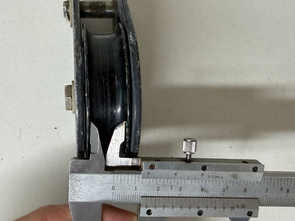Frederiksen 1 schijfs blok gelagerd 75 mm tot 15 mm lijn