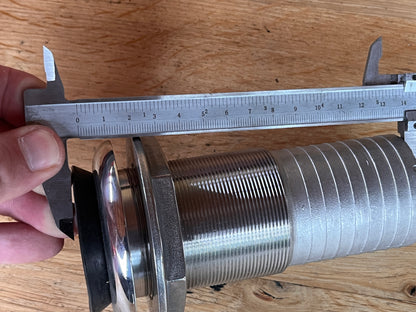 Nieuwe rvs huiddoorvoer 55mm