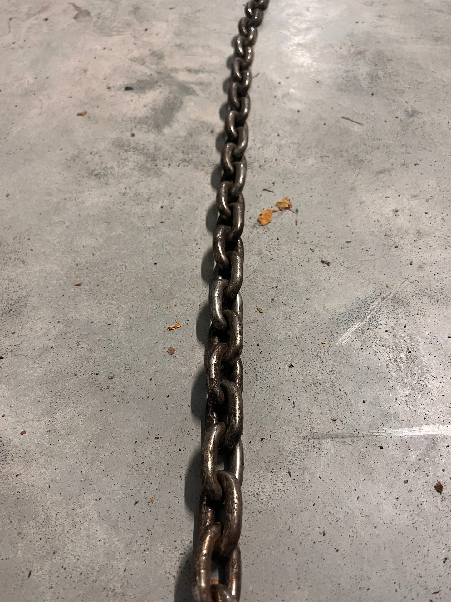 32 meter 8 mm ankerketting waarvan 19 meter rvs