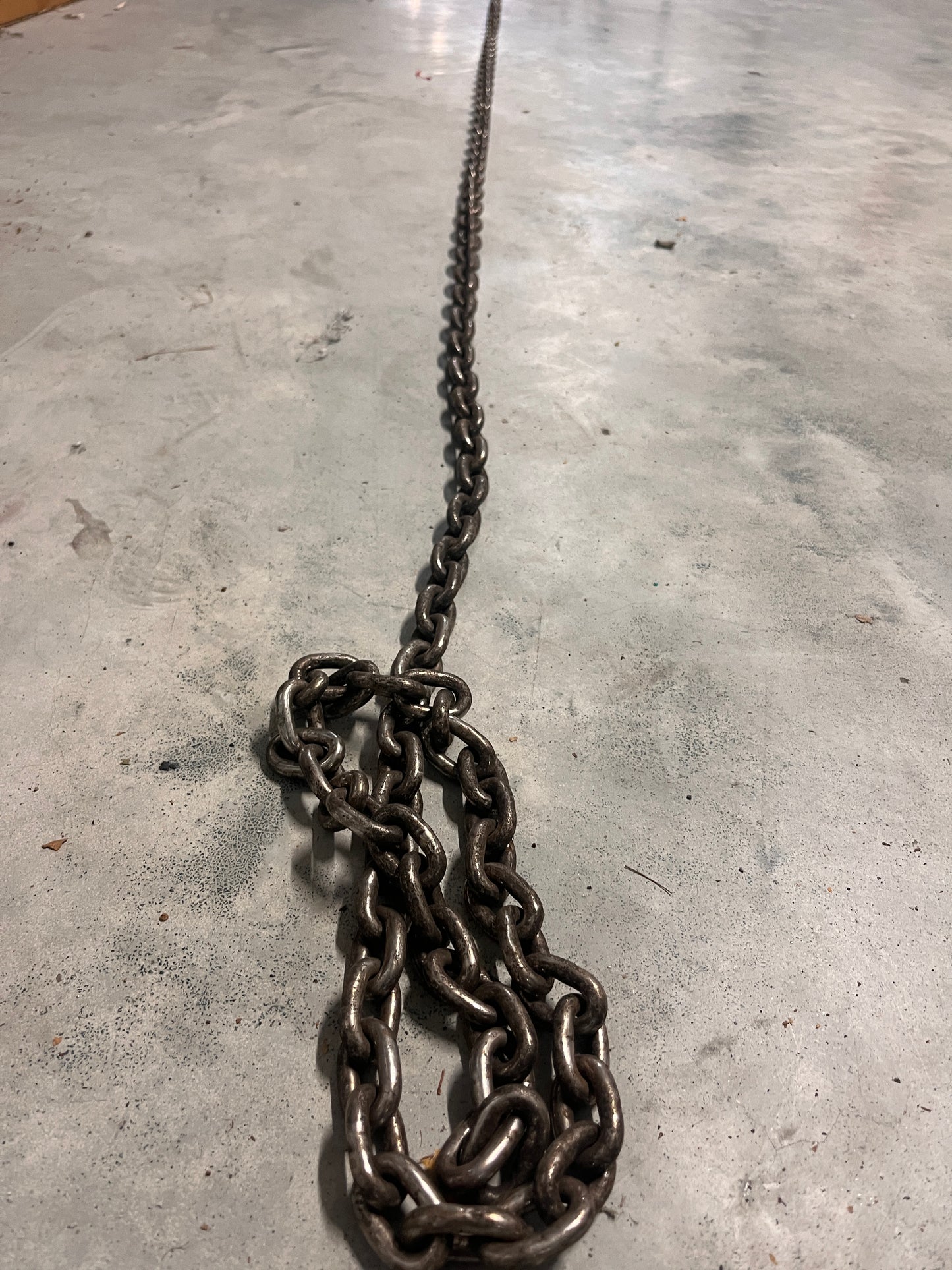 32 meter 8 mm ankerketting waarvan 19 meter rvs