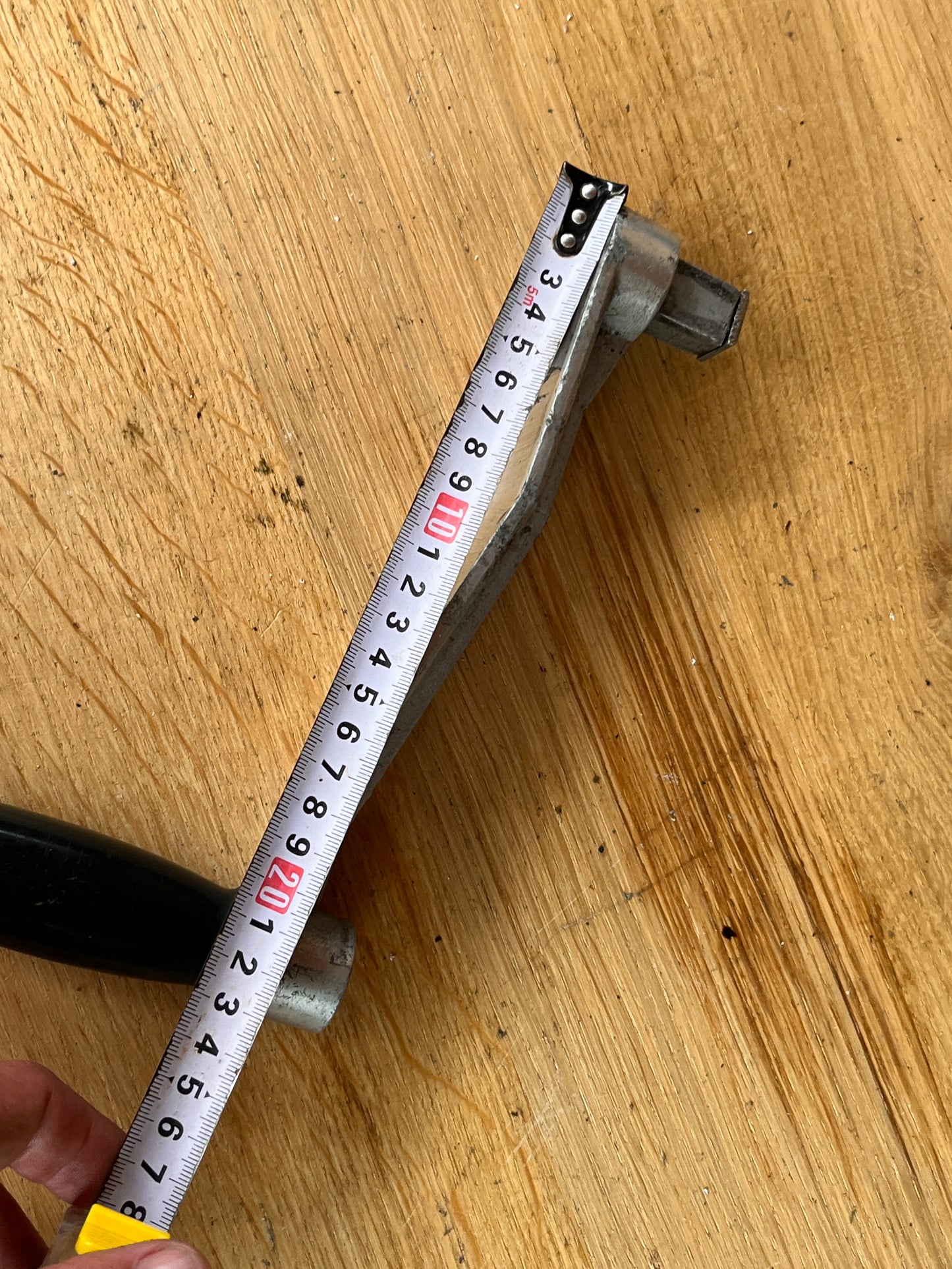 Enkes lierhendel met lock