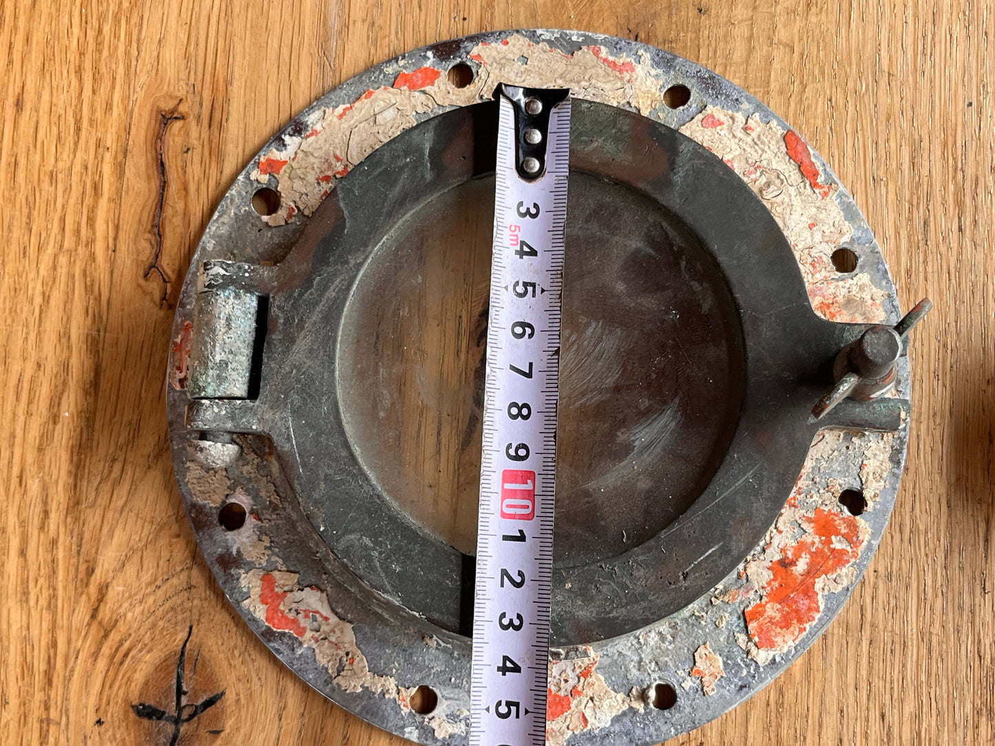 Bronzen patrijspoort 195 mm