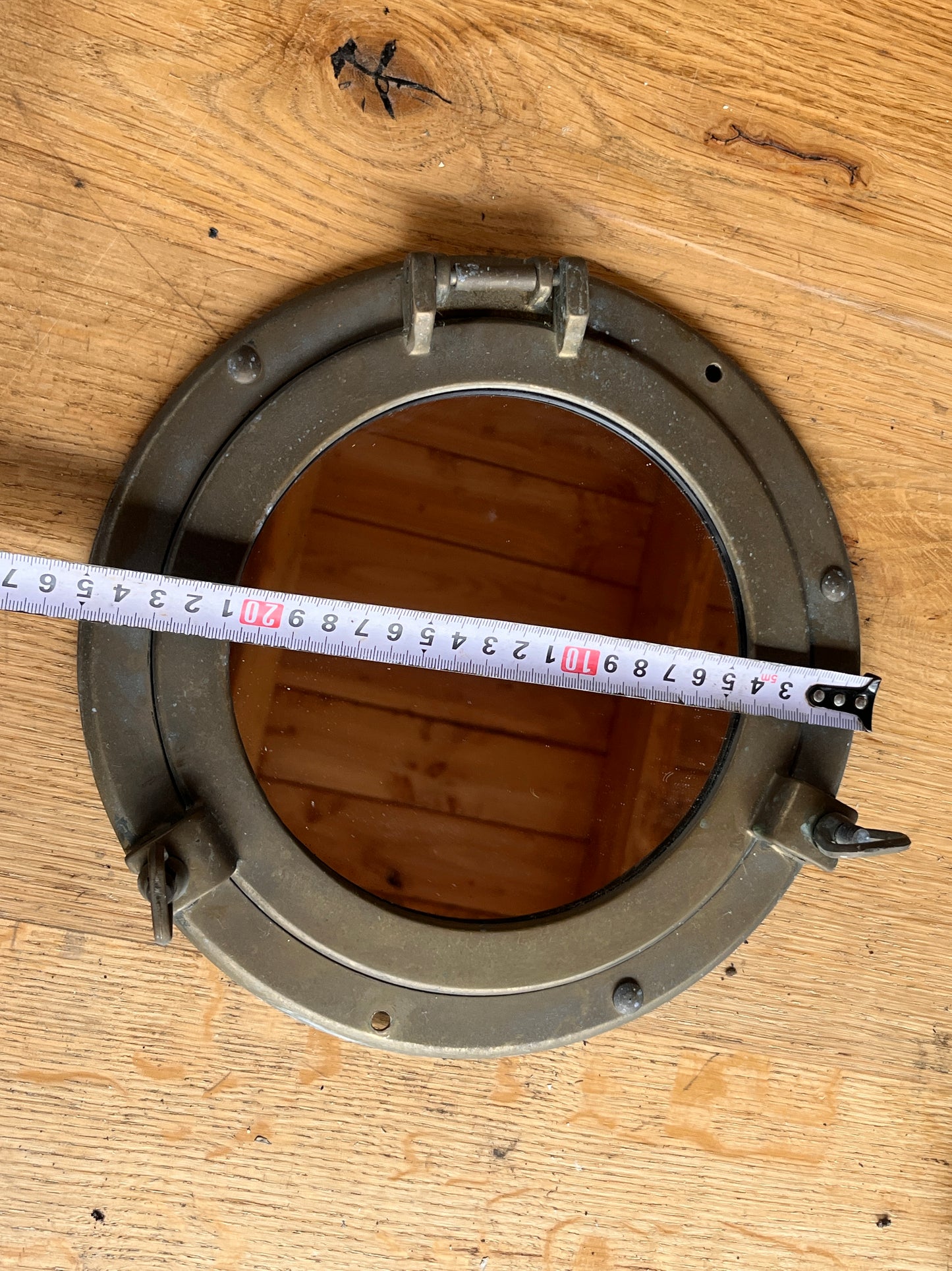 Patrijspoort spiegel 25 cm