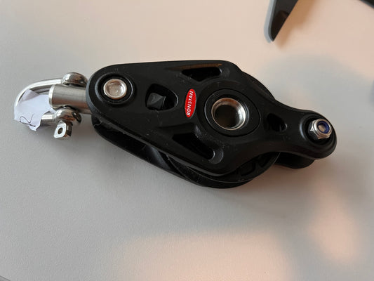 Nieuw Ronstan 60mm enkel Coreblock blok met hondsvot / RF64110