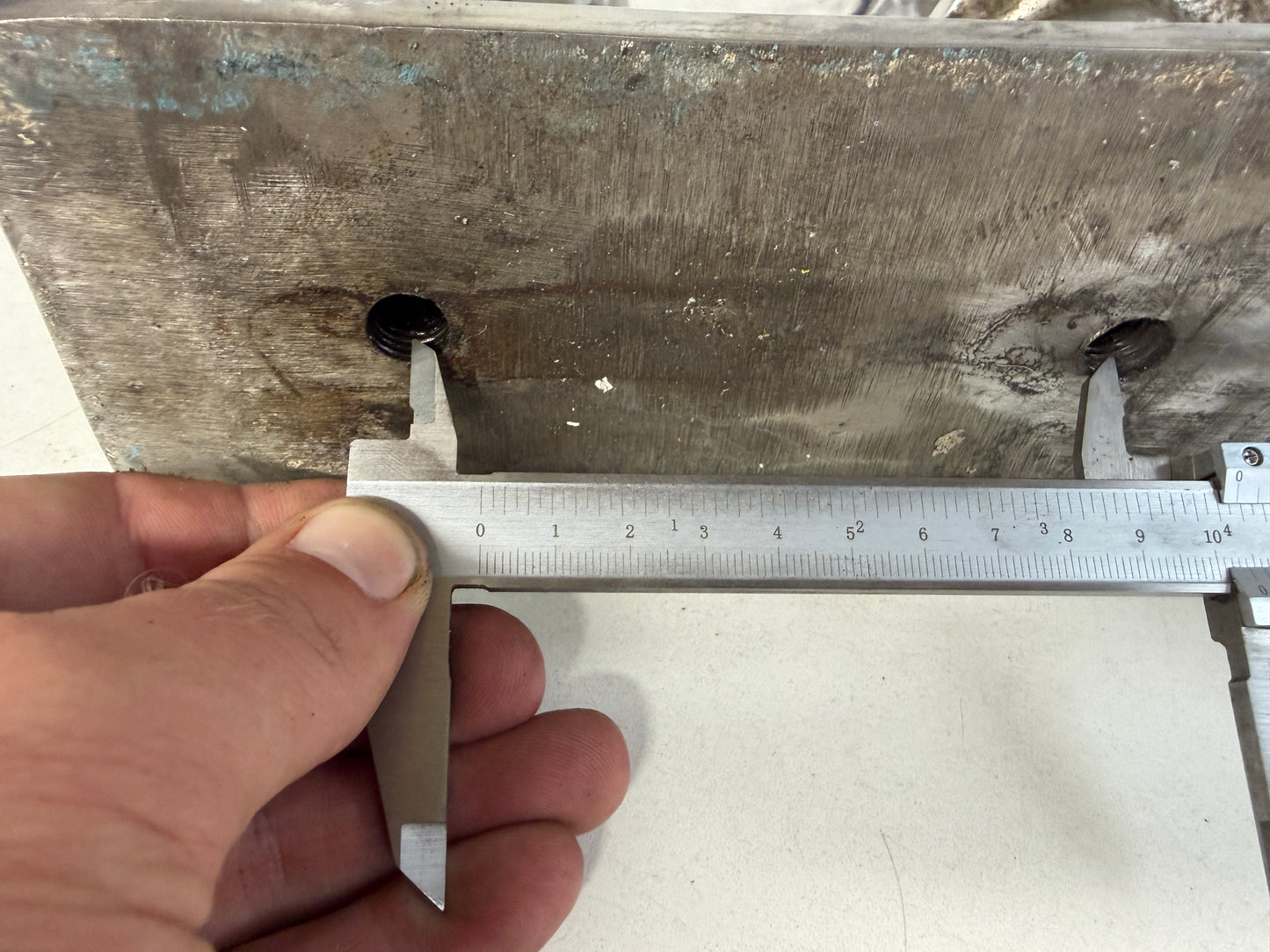 RVS bolder 270 x 85 mm