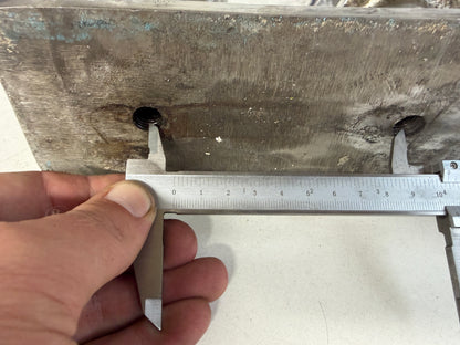 RVS bolder 270 x 85 mm