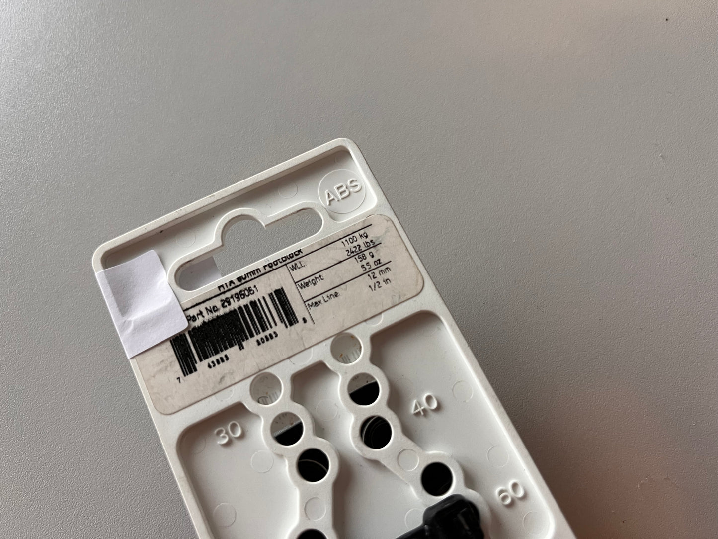 Nieuw Lewmar HTX voetblok 60 mm voor 12 mm lijn