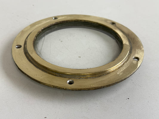 Bronzen patrijspoort / lichtrand 18 cm