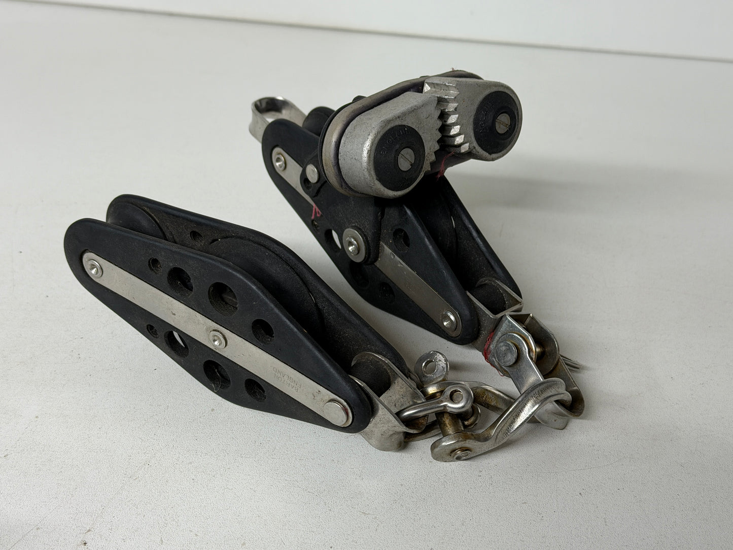 Barton vioolblok / grootschoot blokken 57 mm tot 14 mm lijn