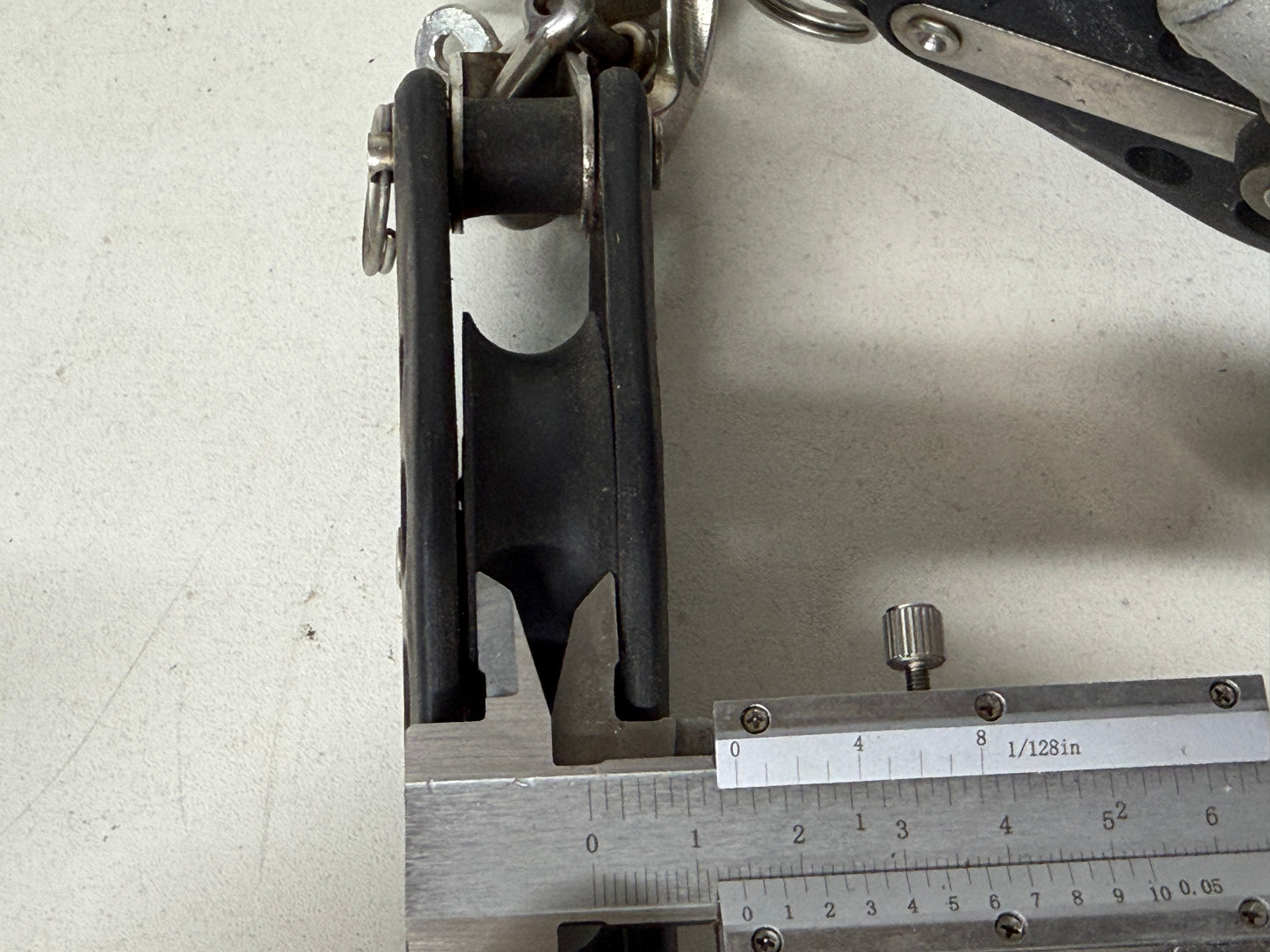 Barton vioolblok / grootschoot blokken 57 mm tot 14 mm lijn