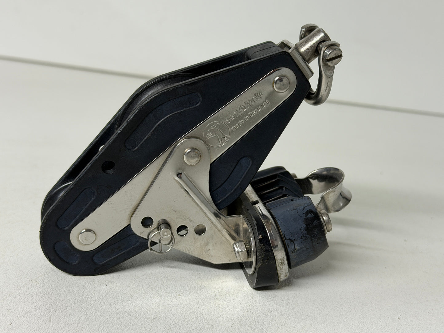 Easyblock vioolblok gelagerd + klem 60 mm tot 12 mm lijn