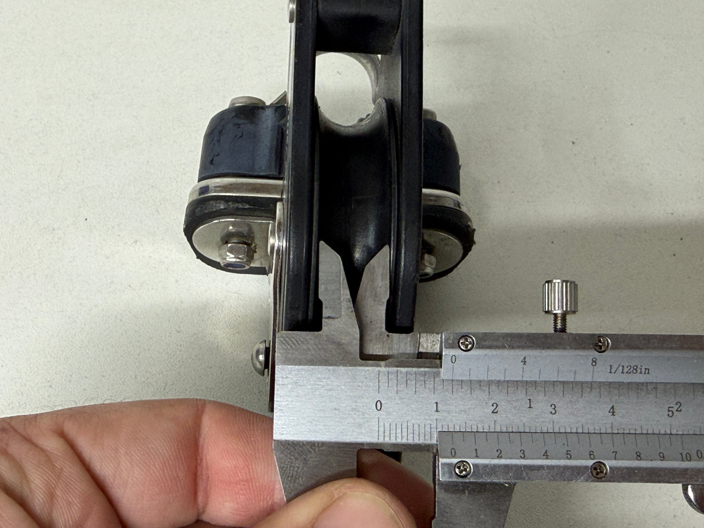 Easyblock vioolblok gelagerd + klem 60 mm tot 12 mm lijn