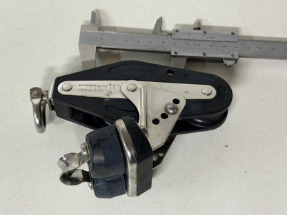 Easyblock vioolblok gelagerd + klem 60 mm tot 12 mm lijn