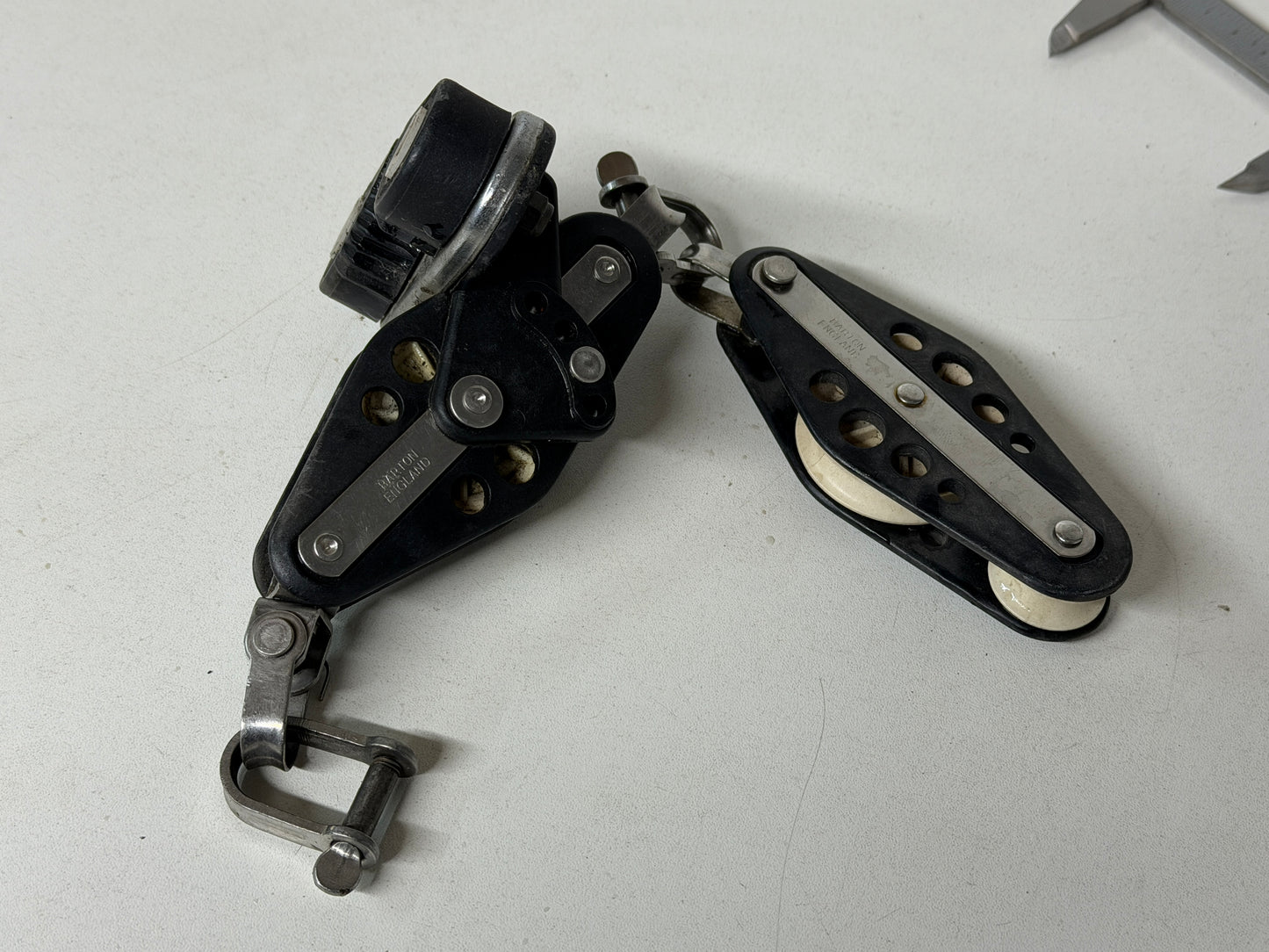 Barton vioolblok / grootschoot blokken 46 mm tot 9 mm lijn