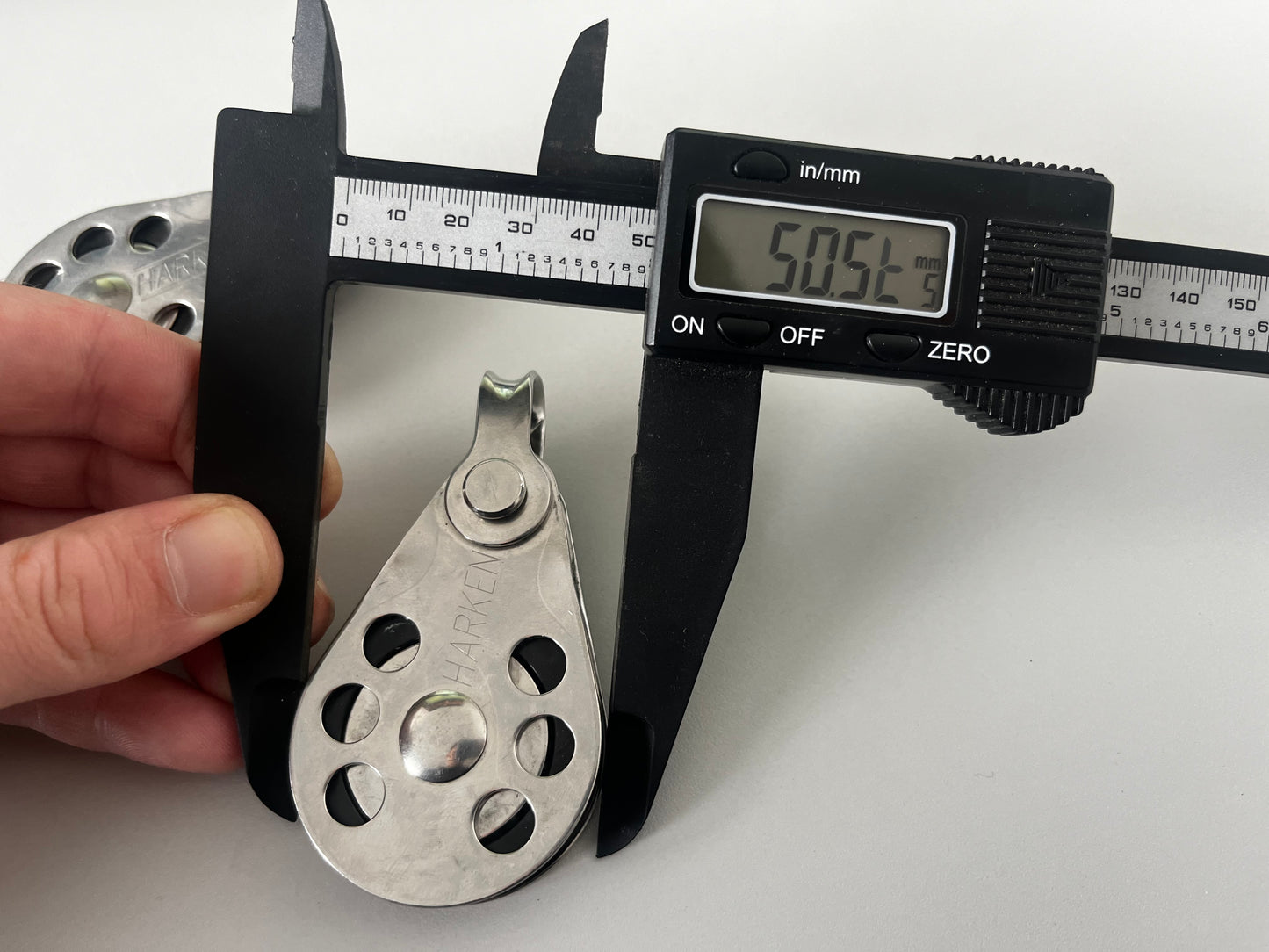 Nieuw Harken 51mm Staaldraad blok