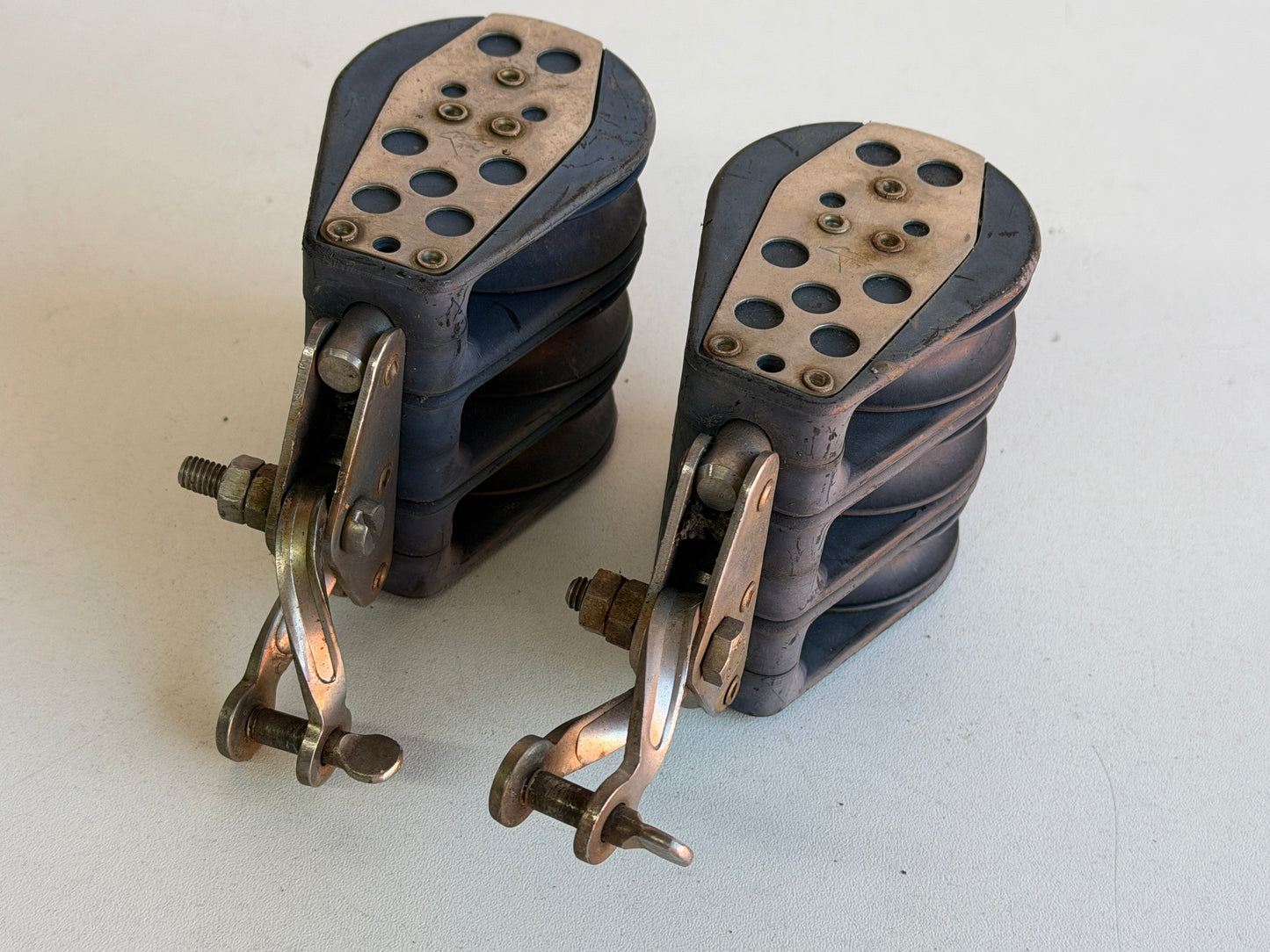 Sail Speed 3 schijfs blok gelagerd 60 mm tot 12 mm lijn