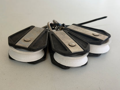 Rutgerson 1 schijfs blok 60 mm schijf tot 12 mm lijn